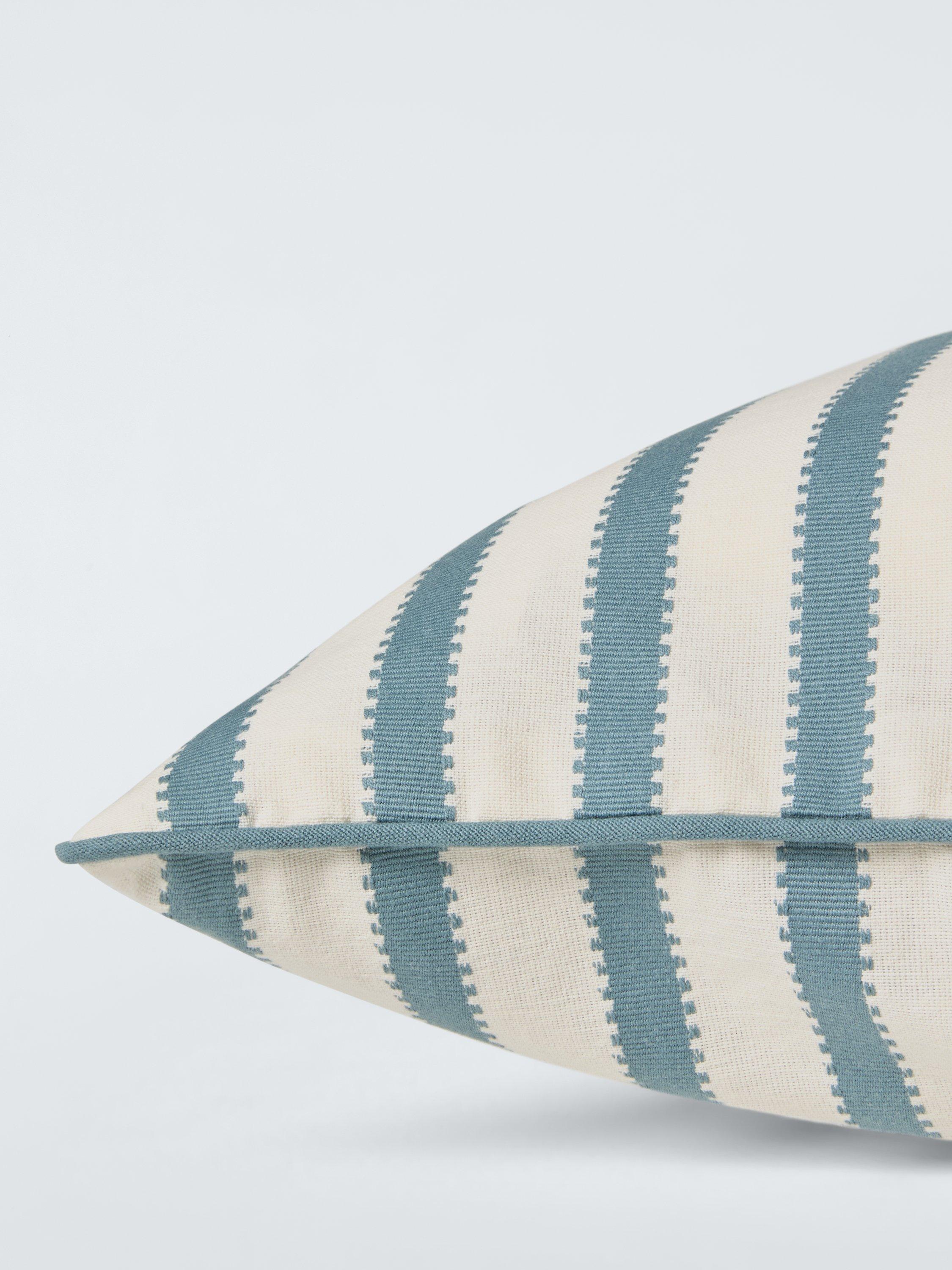 John Lewis Hampton Stripe cushion 47x47cm, imported from the UK