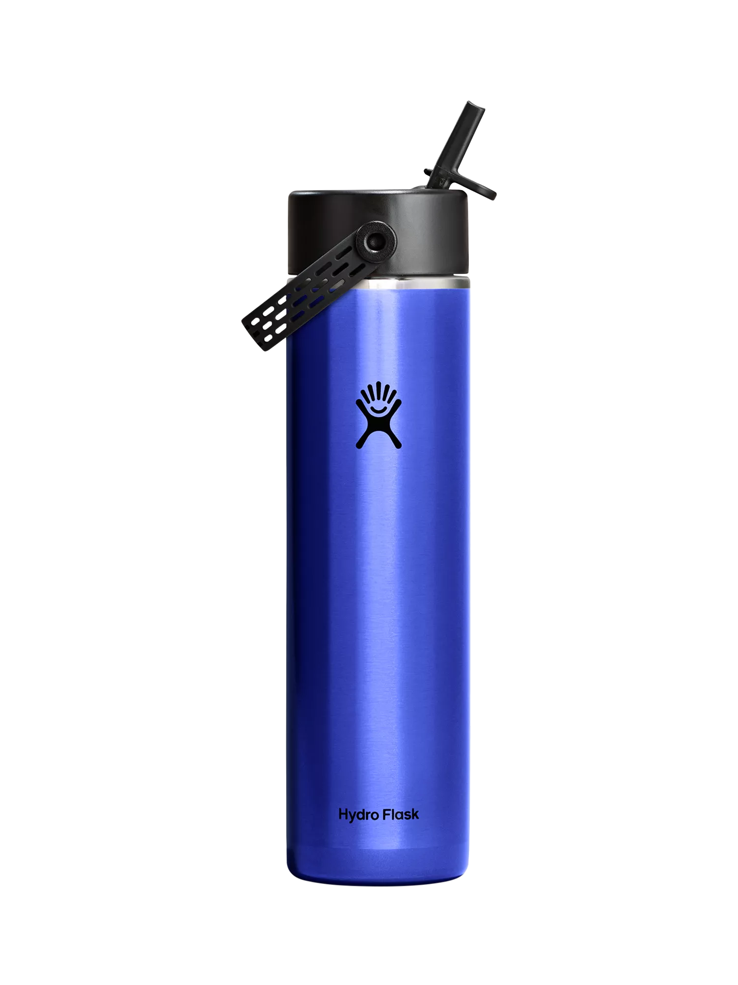 Hydro Flask 709ml vacuum insulated water bottle with straw cap (British brand)
