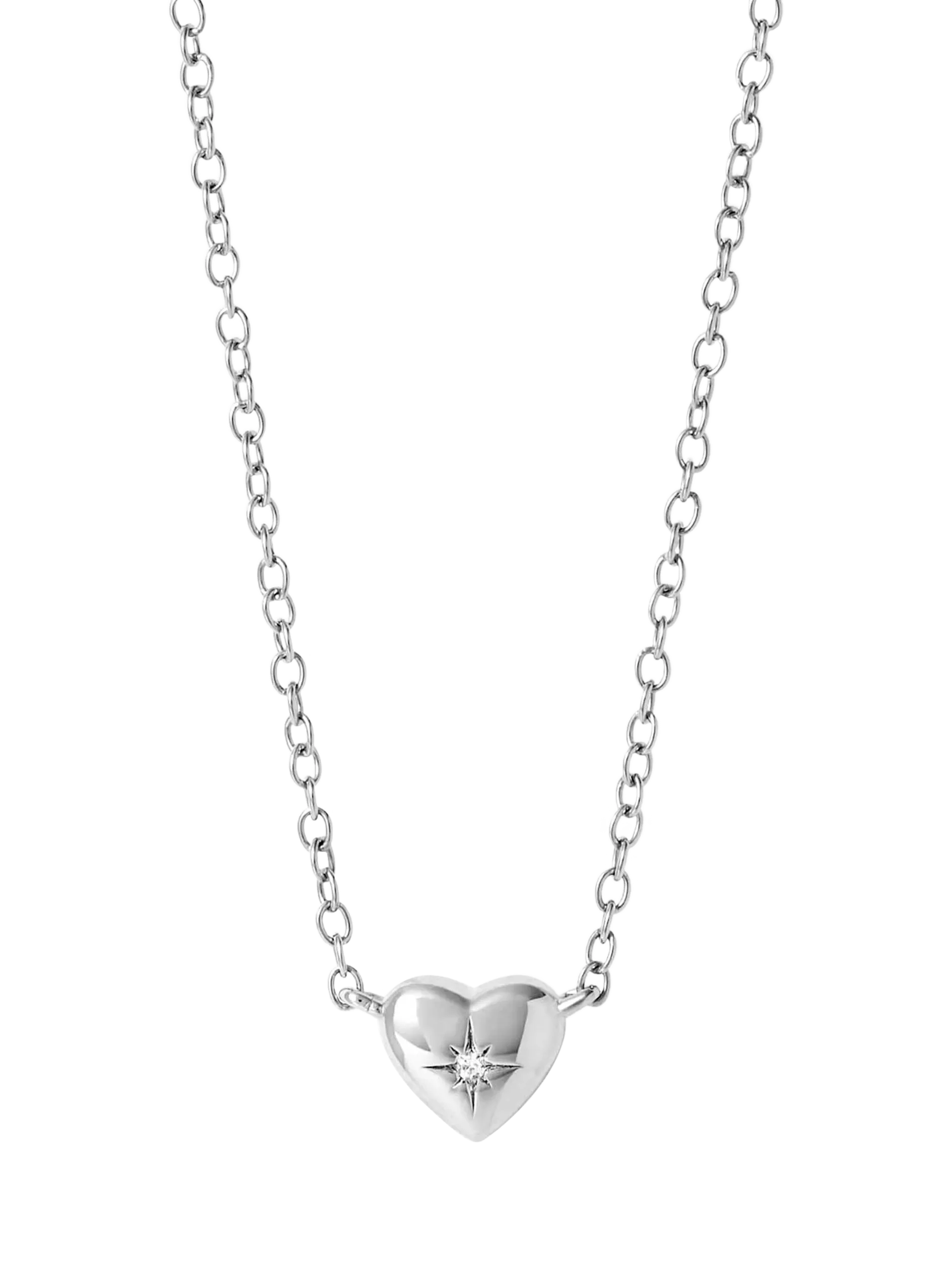 Astley Clarke mini heart pendant in sterling silver (British brand)