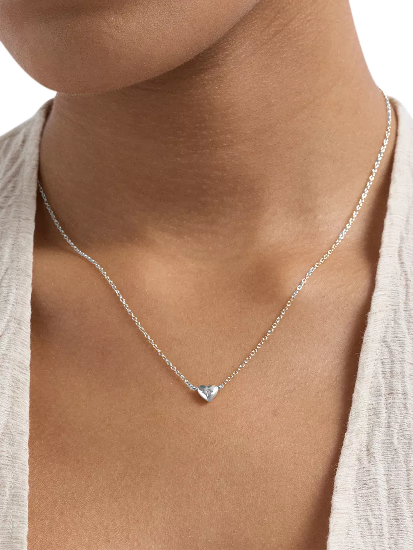 Astley Clarke mini heart pendant in sterling silver (British brand)