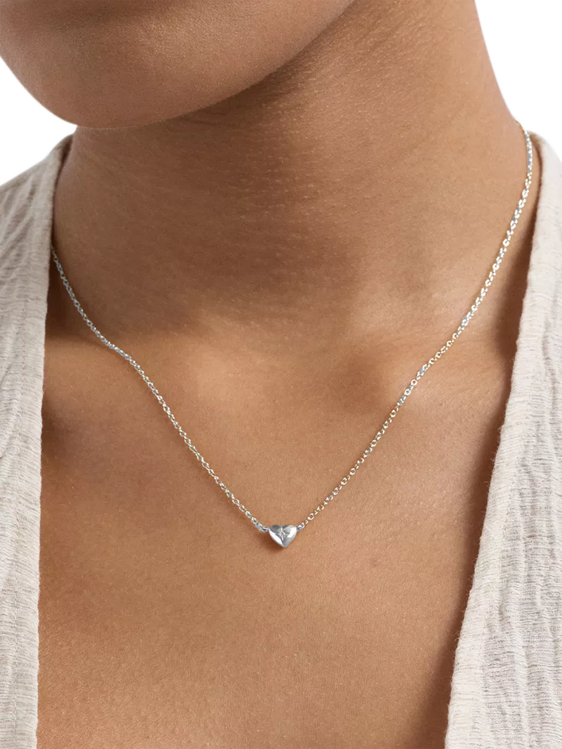 Astley Clarke mini heart pendant in sterling silver (British brand)