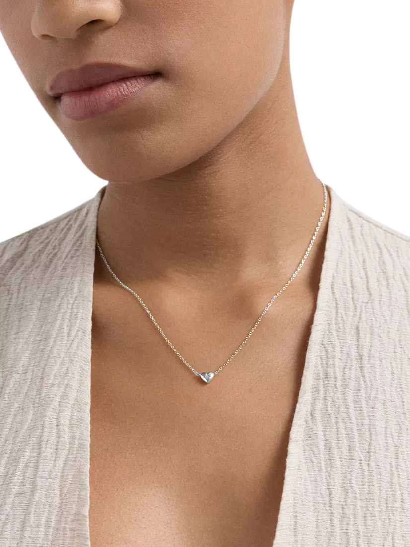 Astley Clarke mini heart pendant in sterling silver (British brand)