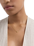 Astley Clarke white sapphire heart pendant necklace, imported from the UK