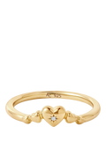 Astley Clarke Biography Heart Ring in Gold