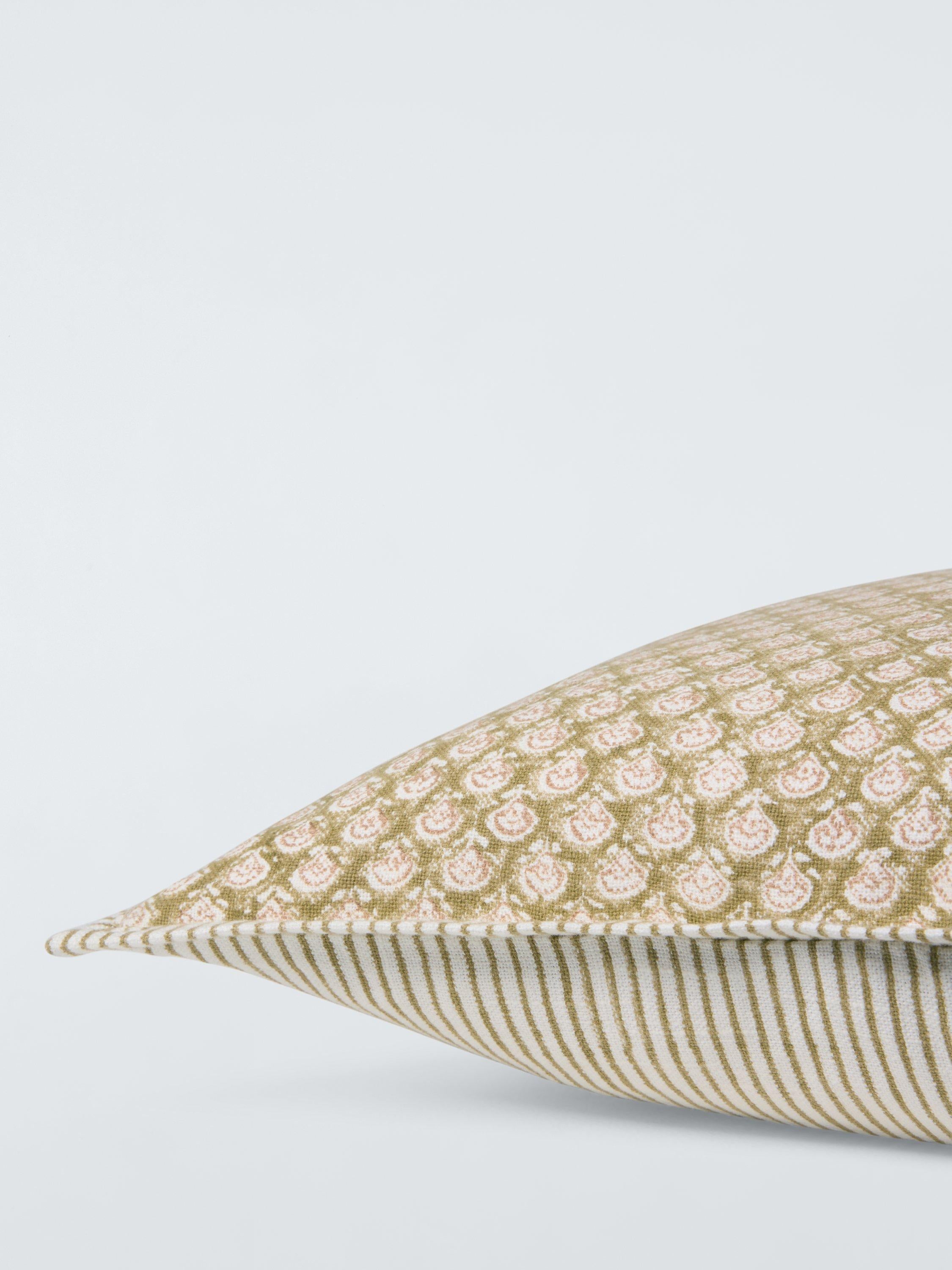 John Lewis Riya cushion bronze green 45x45, UK version