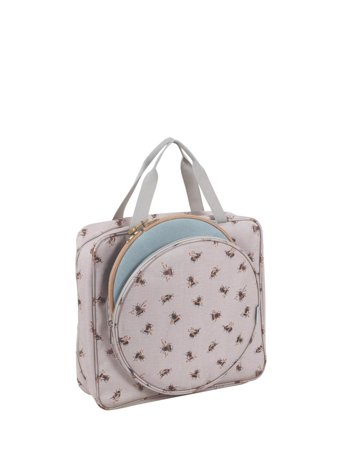 Milward project bag embroidery storage polyester canvas imported from the UK