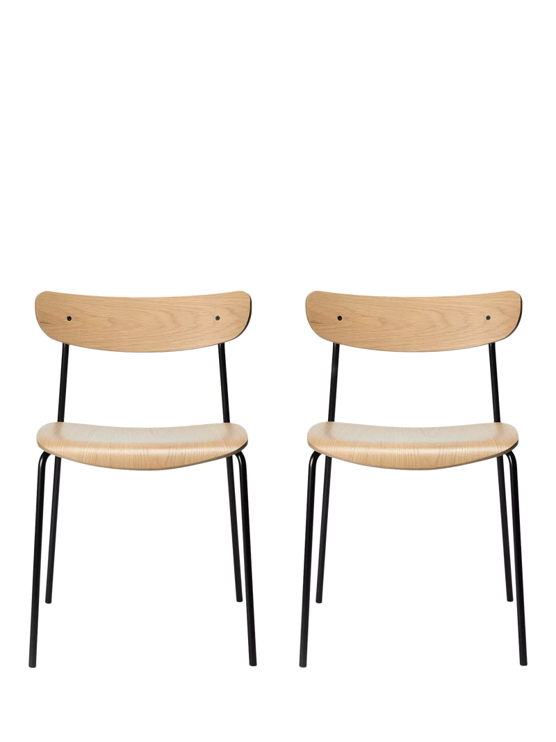 The Conran Shop Orby Oak dining chair set of 2, UK version