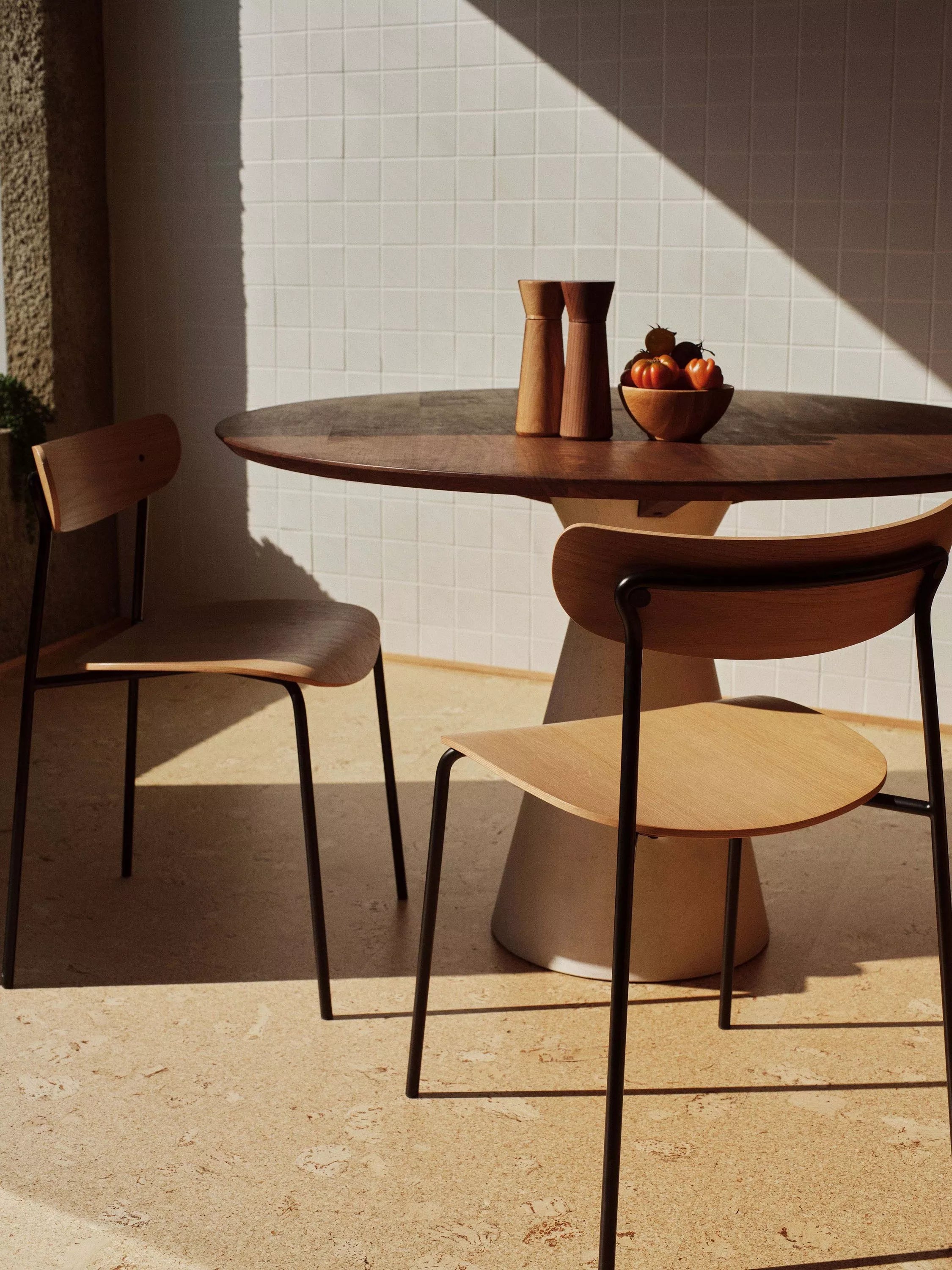 The Conran Shop Orby Oak dining chair set of 2, UK version