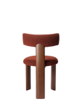 Conran Shop Pip dining chair walnut red boucle (British brand)