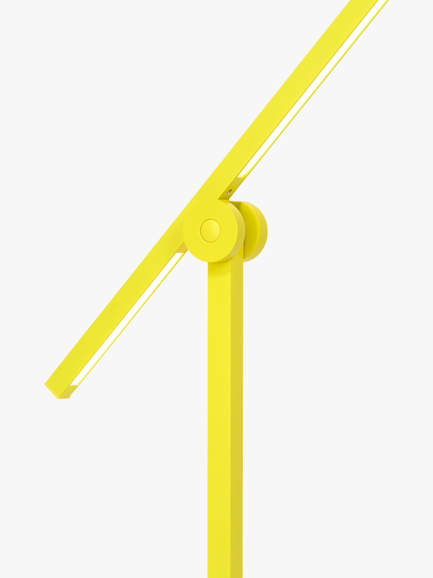 The Conran Shop yellow Axis Task Lamp (British brand)