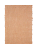 The Conran Shop macrame rug Rust Charcoal 300x200 cm (British brand)