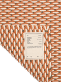 The Conran Shop macrame rug Rust Charcoal 300x200 cm (British brand)