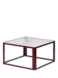 The Conran Shop Aspect coffee table burgundy 60cm, UK version