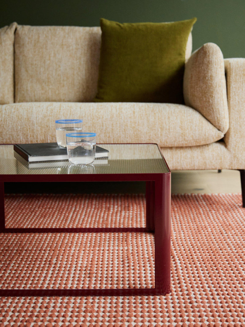 The Conran Shop Aspect coffee table burgundy 60cm, UK version