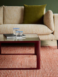 The Conran Shop Aspect coffee table burgundy 60cm, UK version