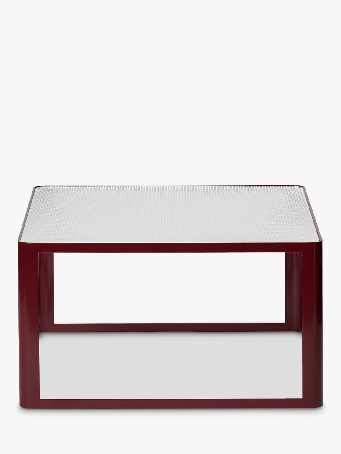 The Conran Shop Aspect coffee table burgundy 60cm, UK version
