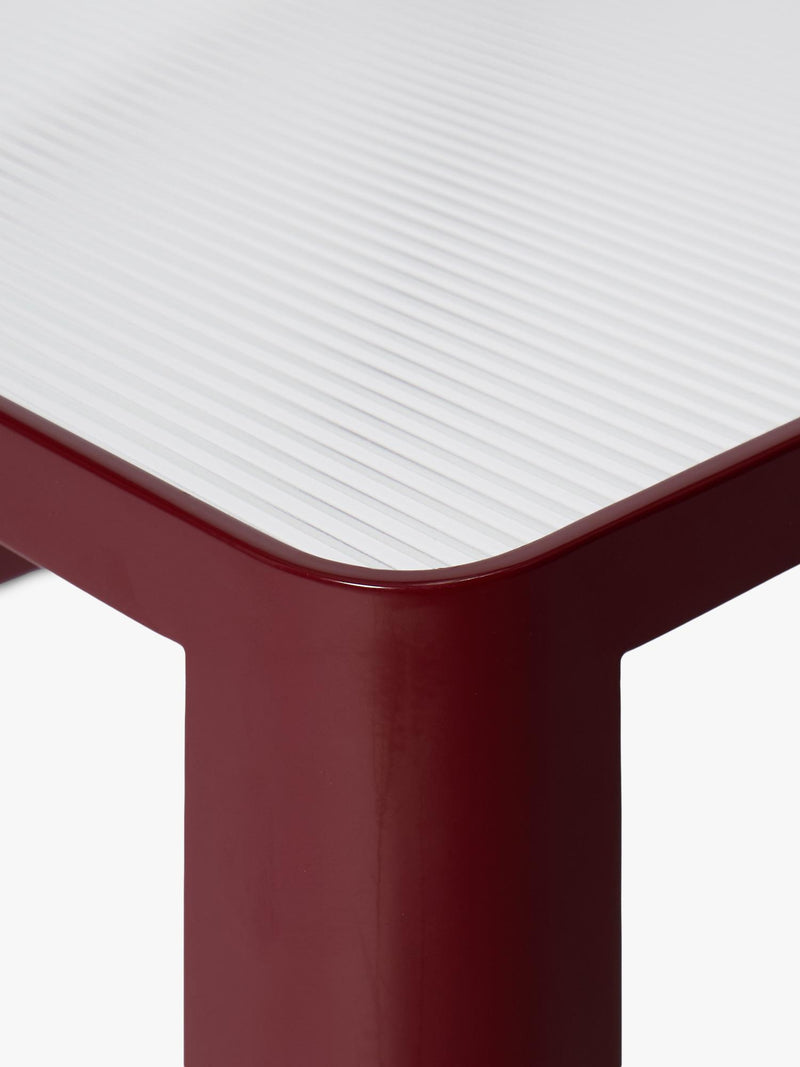 The Conran Shop Aspect coffee table burgundy 60cm, UK version