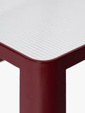 The Conran Shop Aspect coffee table burgundy 60cm, UK version