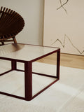 The Conran Shop Aspect coffee table burgundy 60cm, UK version