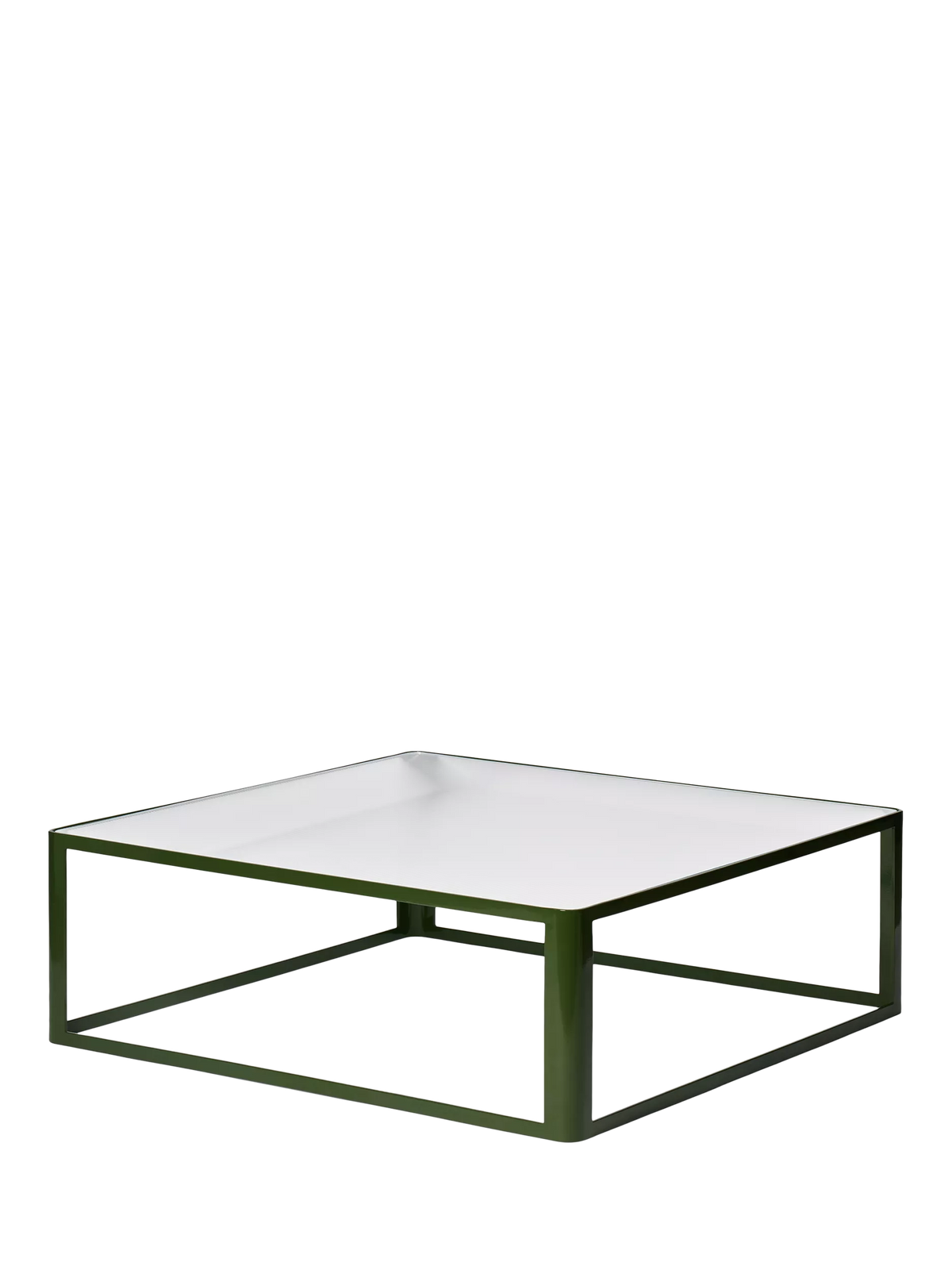 The Conran Shop Aspect coffee table green 90cm, imported from the UK