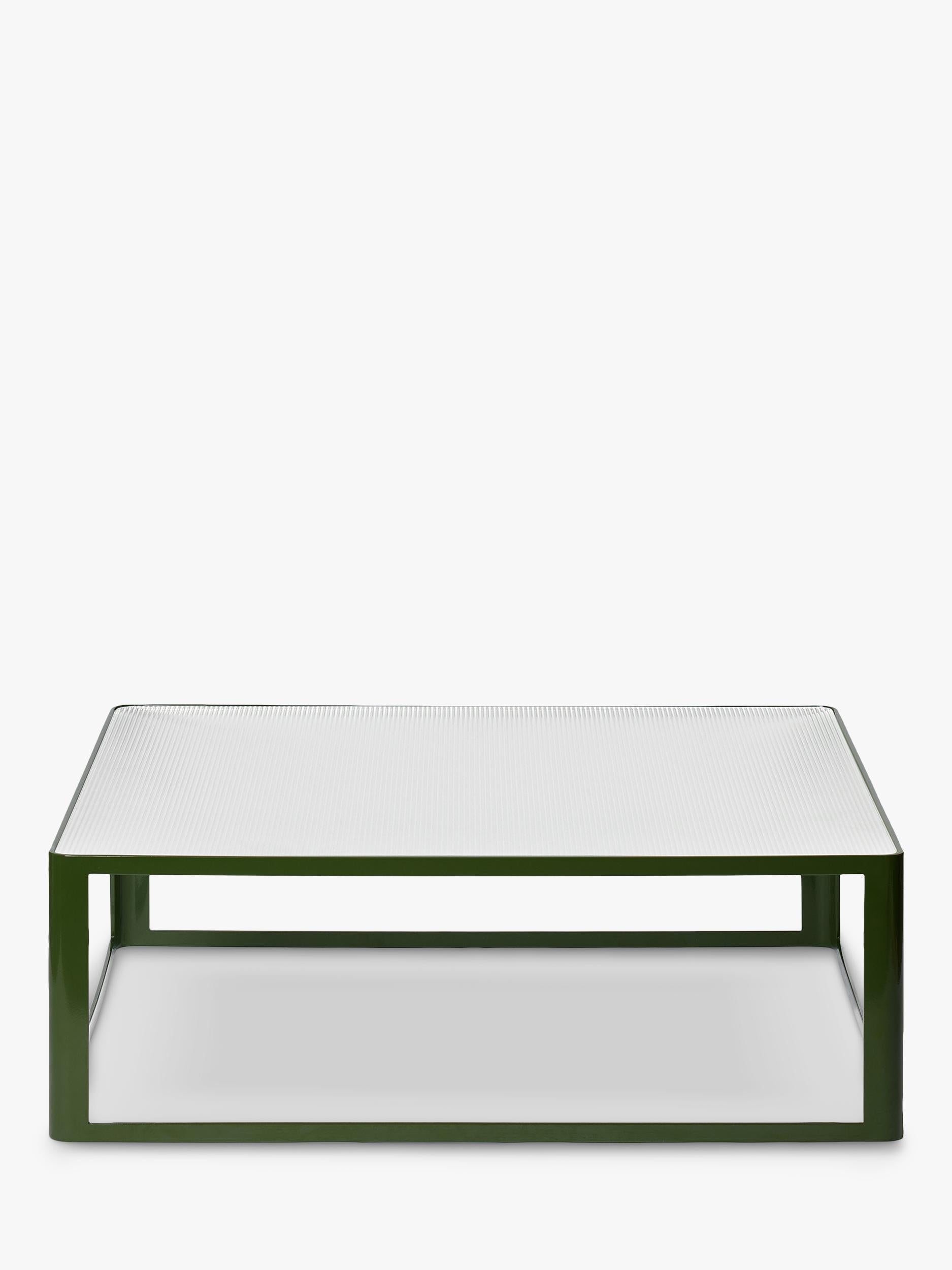 The Conran Shop Aspect coffee table green 90cm, imported from the UK