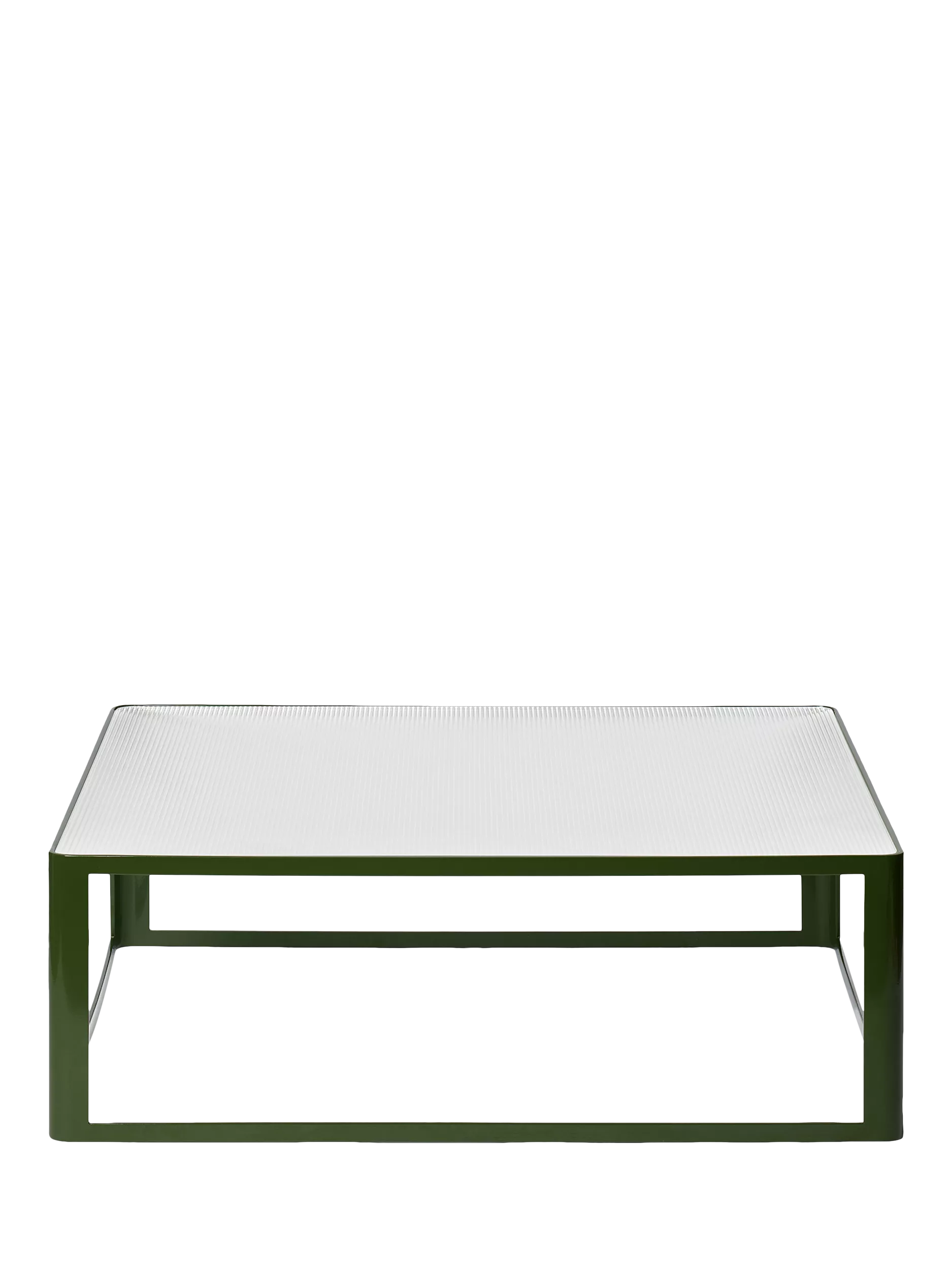 The Conran Shop Aspect coffee table green 90cm, imported from the UK