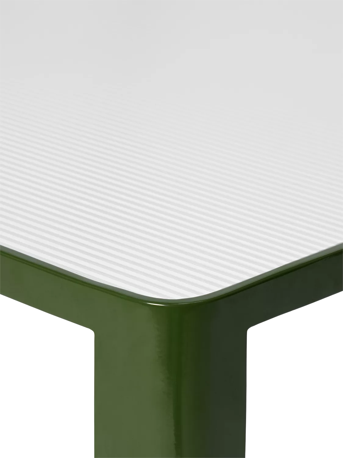 The Conran Shop Aspect coffee table green 90cm, imported from the UK