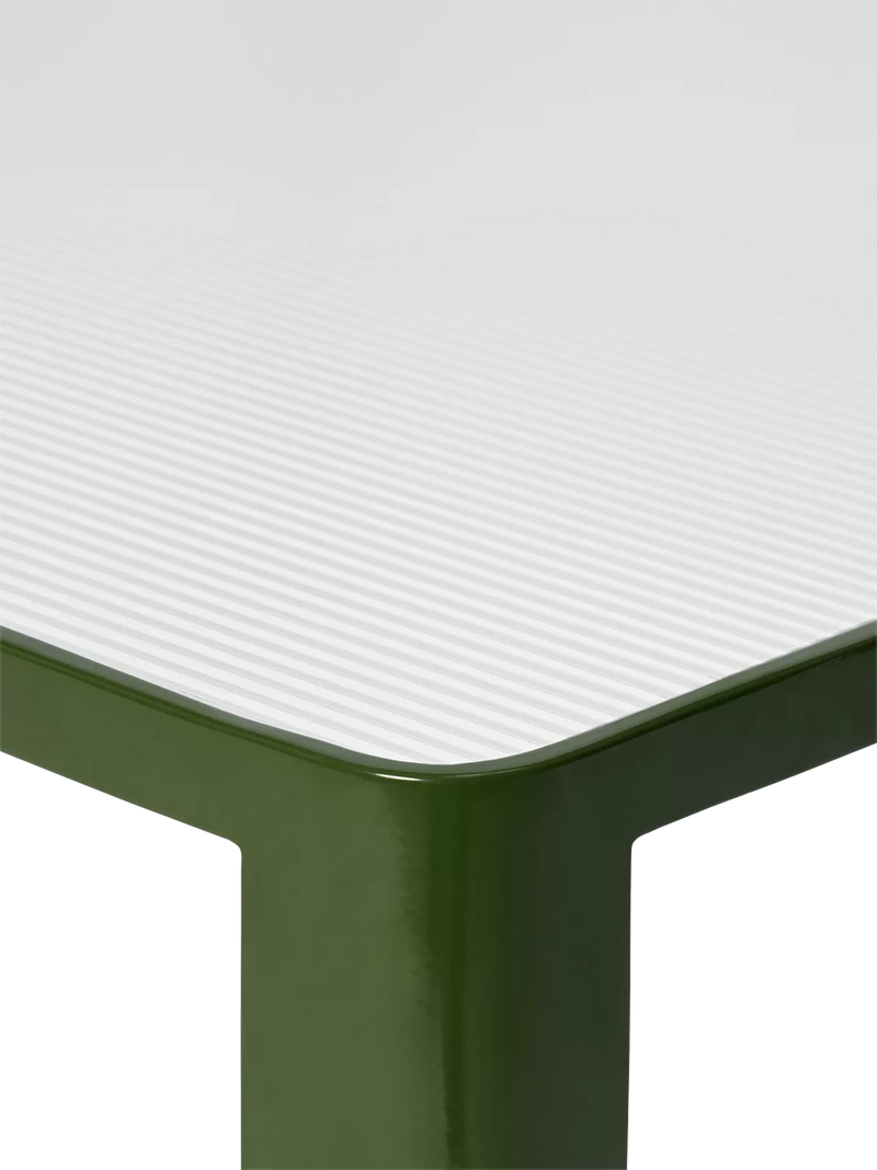 The Conran Shop Aspect coffee table green 90cm, imported from the UK