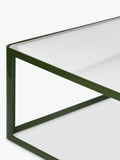 The Conran Shop Aspect coffee table green 90cm, imported from the UK