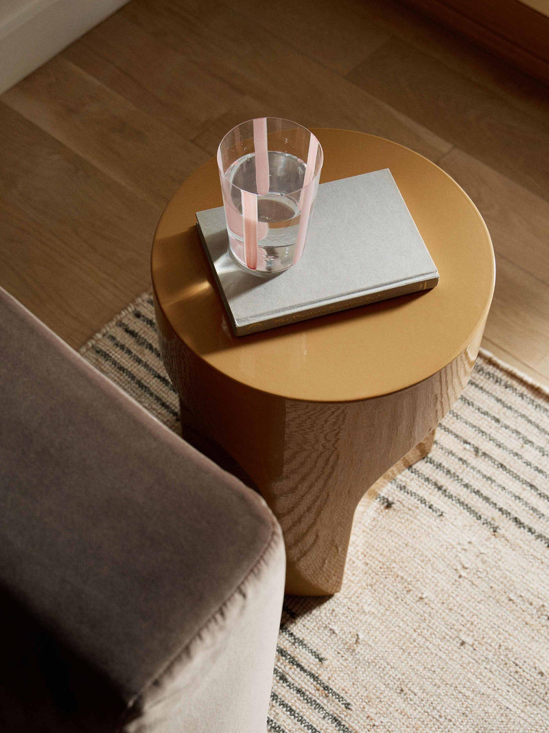 The Conran Shop Doric side table in mustard 45cm (British brand)