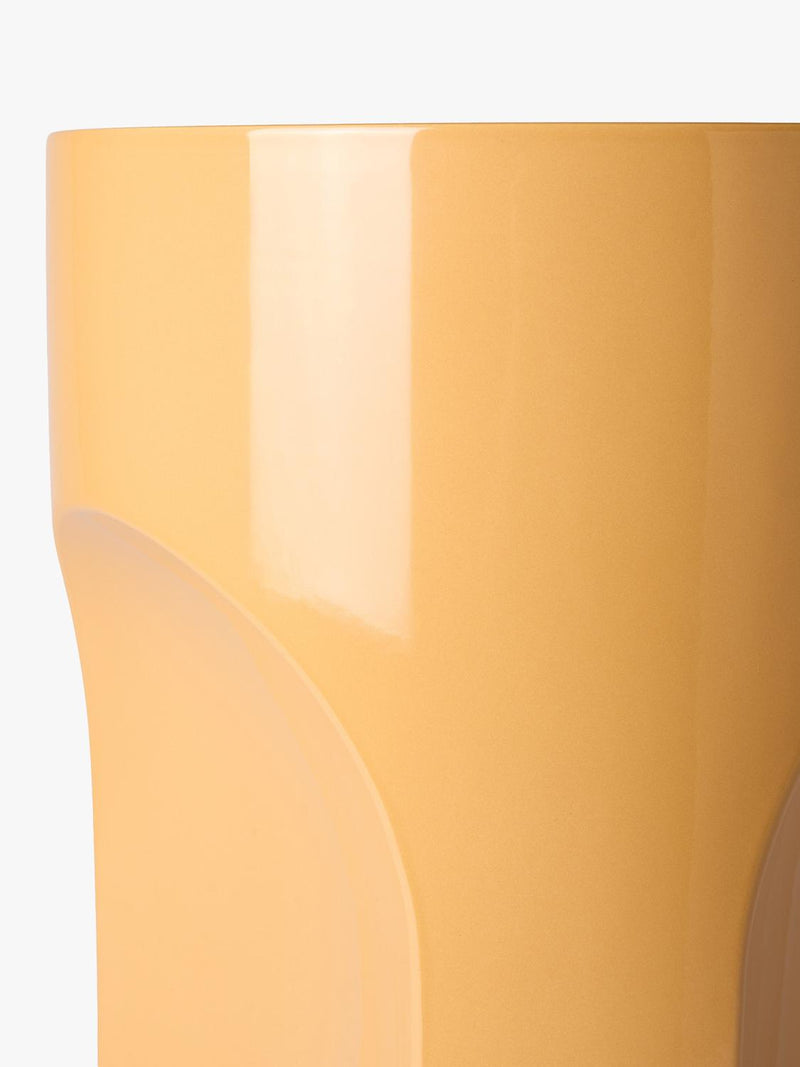 The Conran Shop Doric side table in mustard 45cm (British brand)