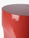 Conran Shop Doric side table red stoneware - British product