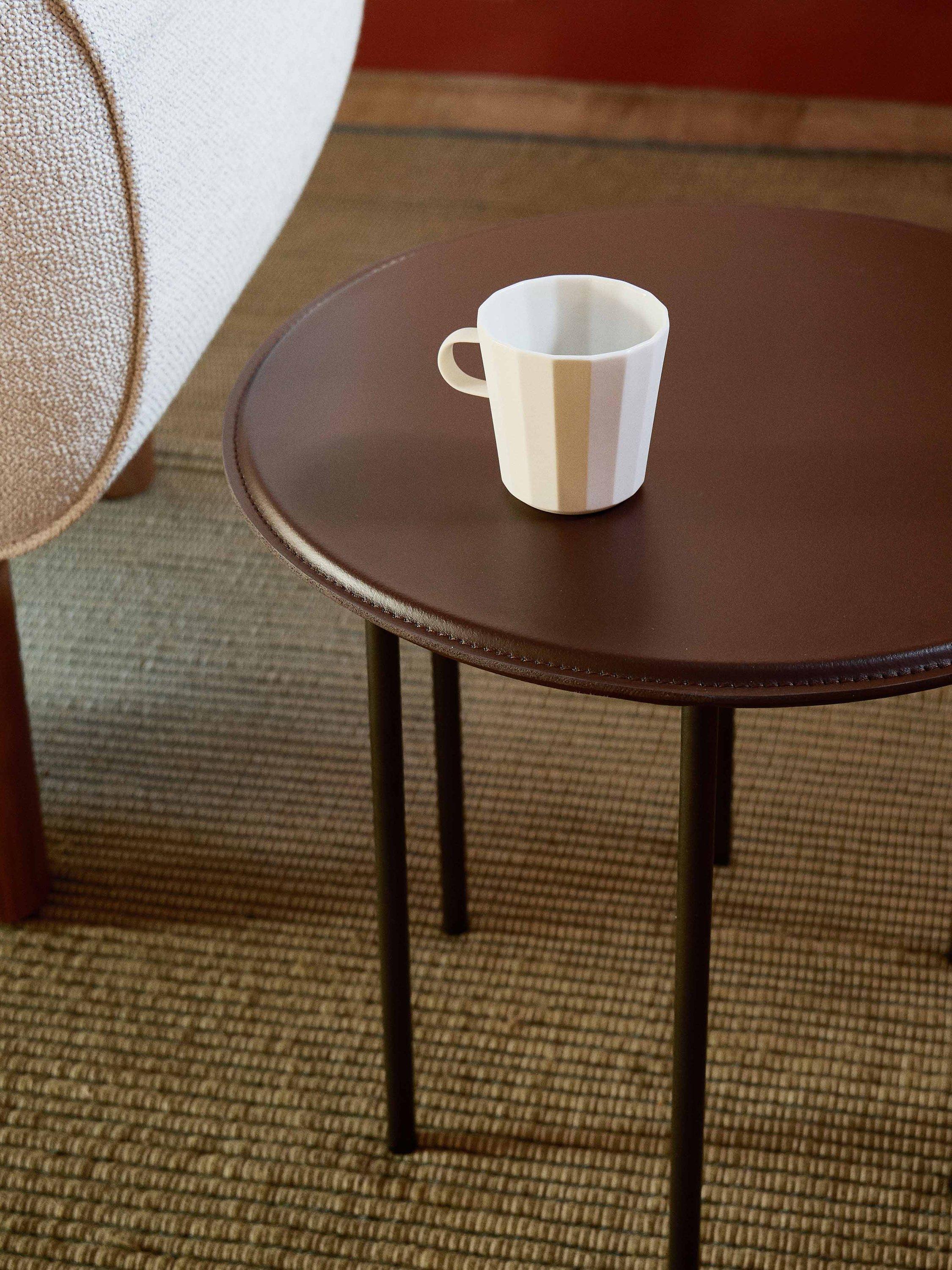 The Conran Shop six leg side table marron brown - British product