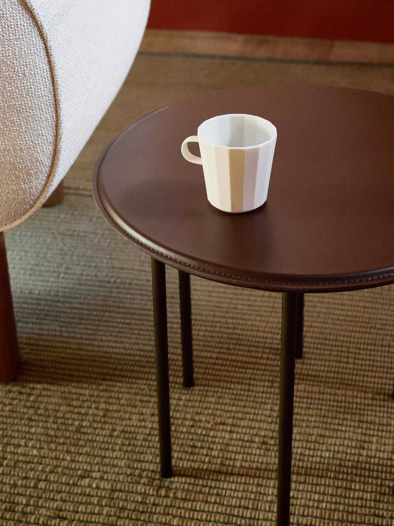 The Conran Shop six leg side table marron brown - British product