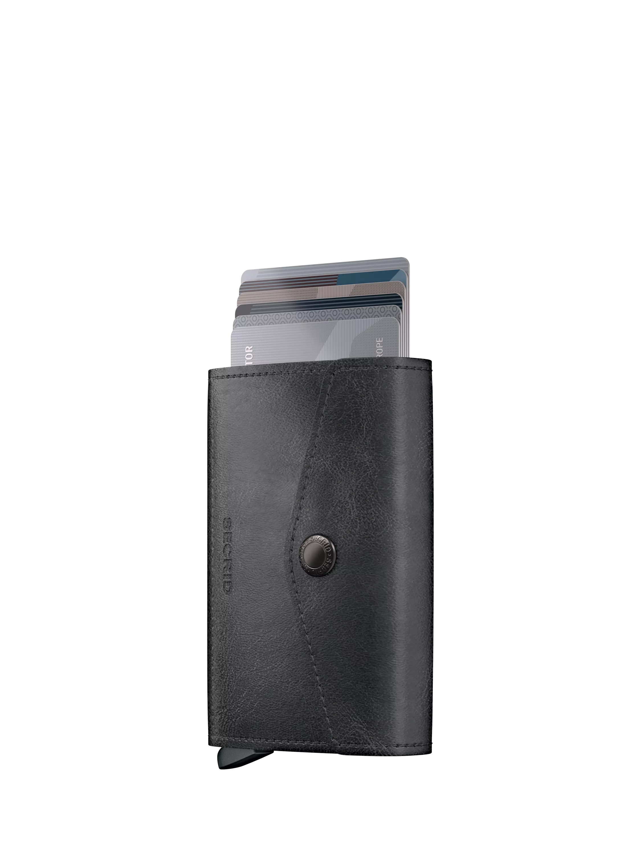 Secrid Envelope Wallet Black compact RFID blocking wallet, imported from the UK