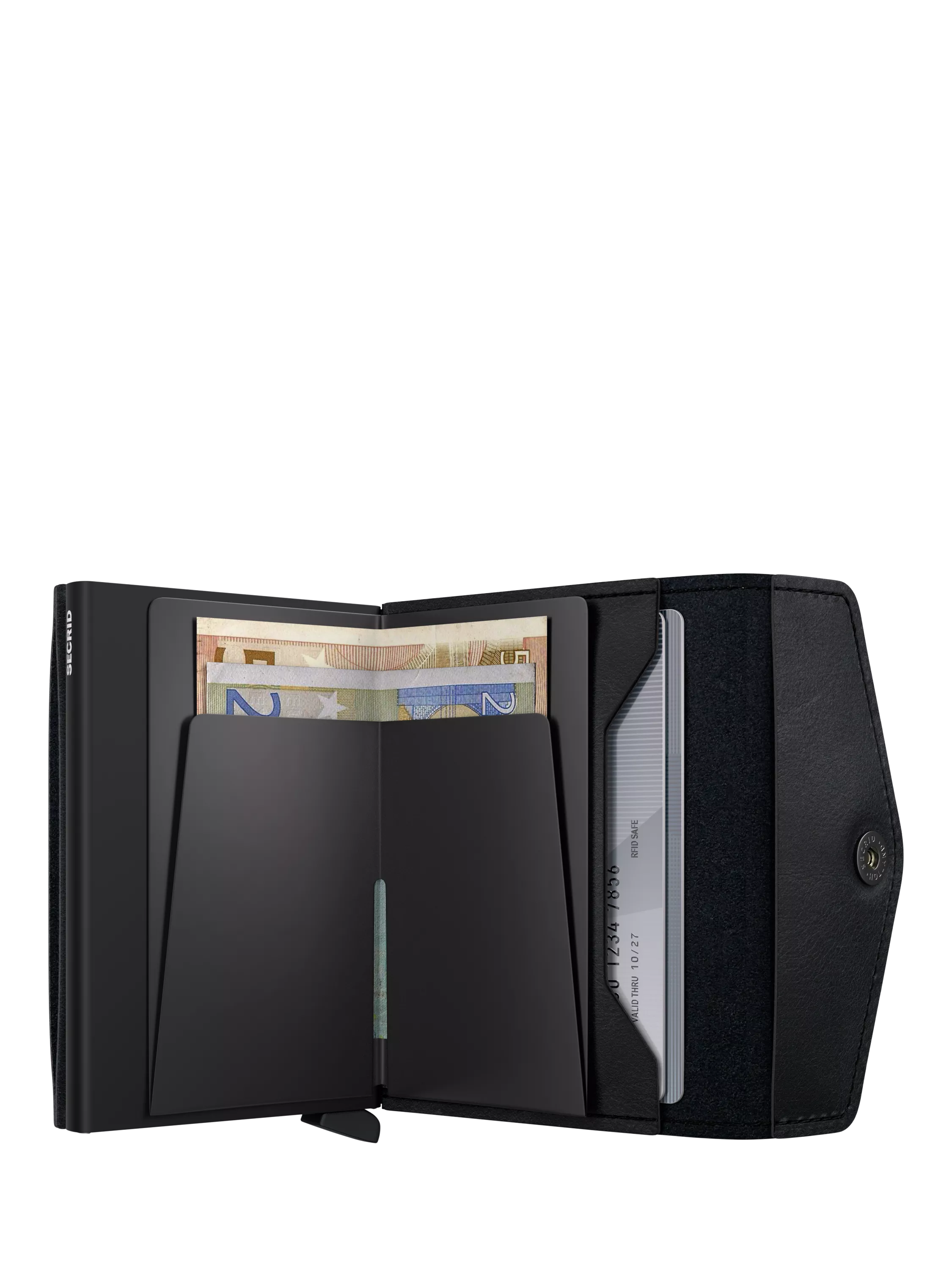 Secrid Envelope Wallet Black compact RFID blocking wallet, imported from the UK