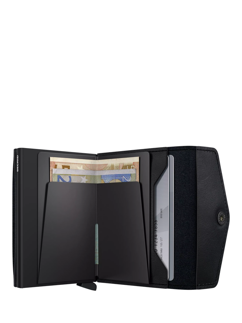 Secrid Envelope Wallet Black compact RFID blocking wallet, imported from the UK
