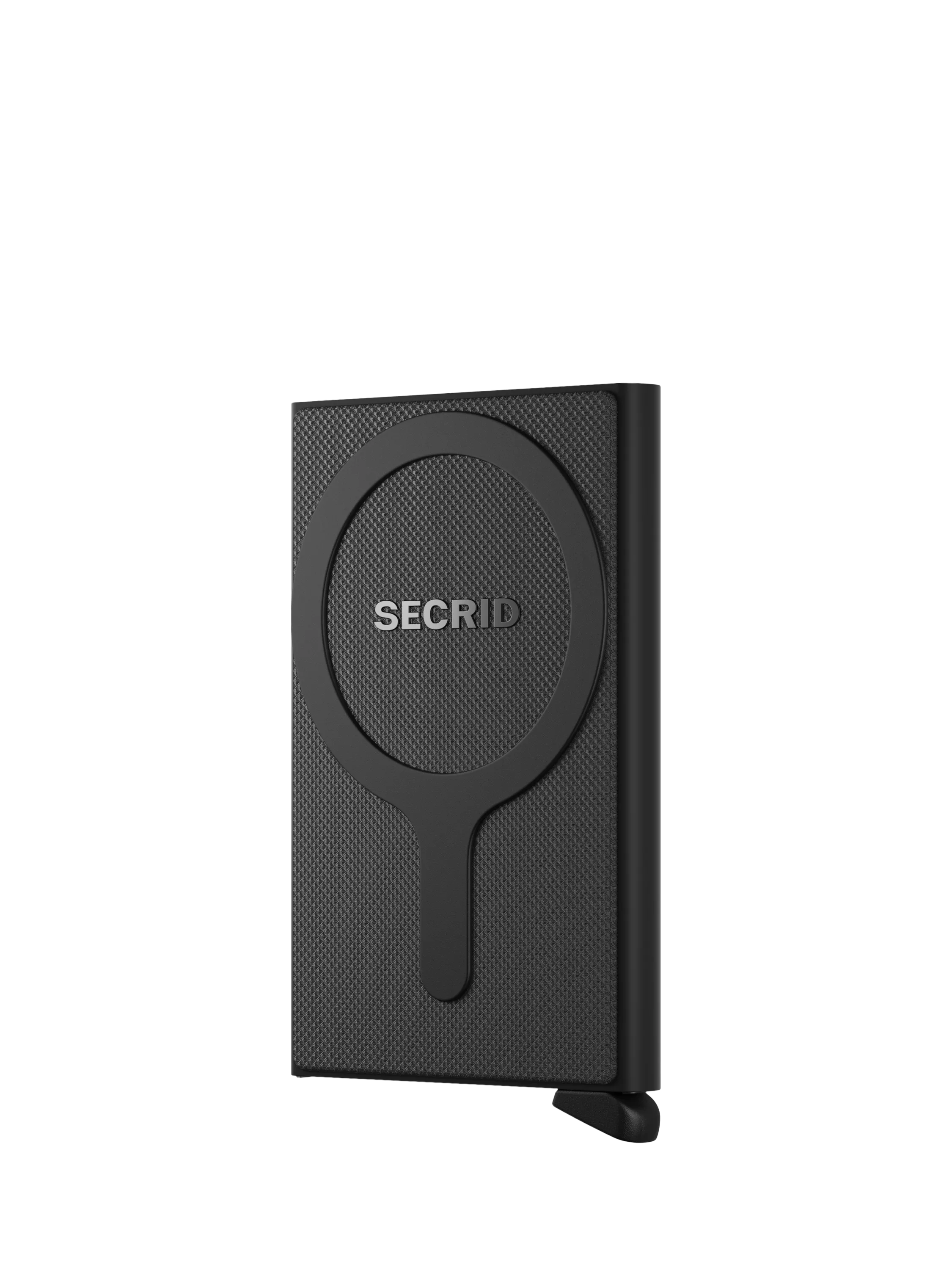 Secrid card protector for MagSafe black anodised aluminium, imported from the UK