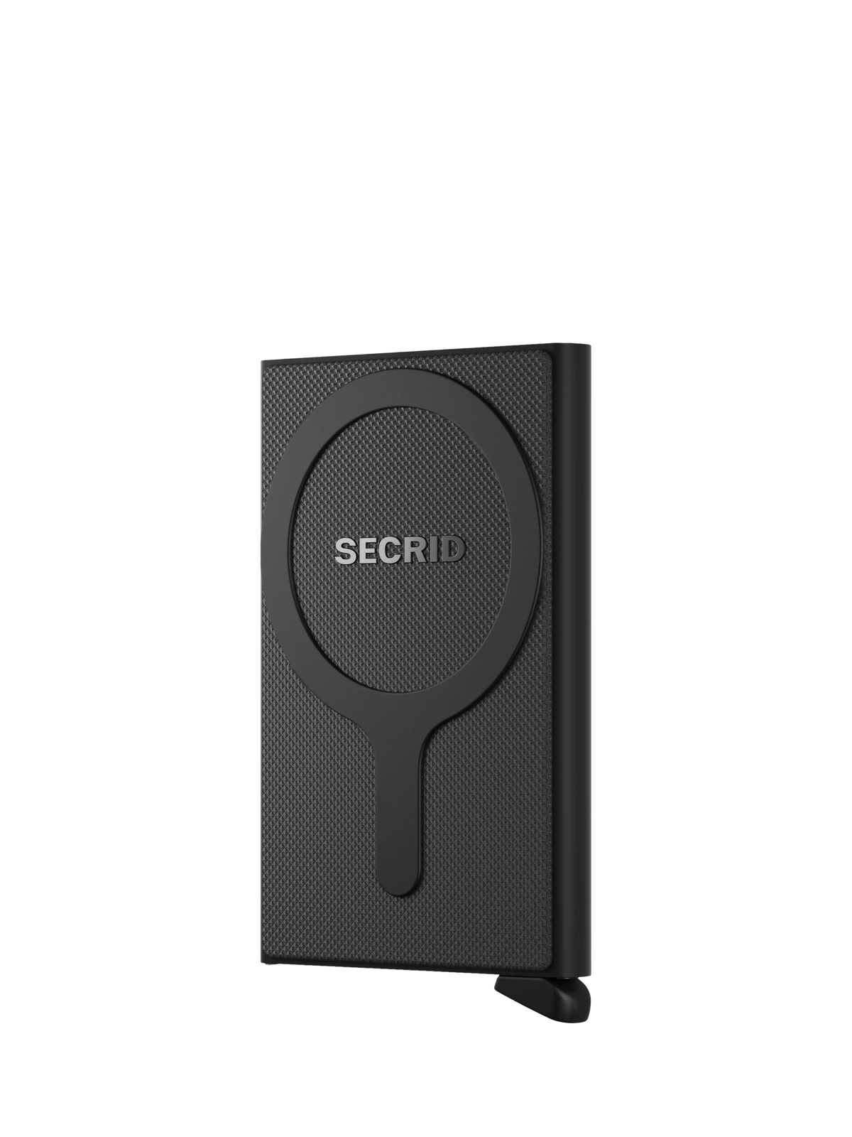 Secrid card protector for MagSafe black anodised aluminium, imported from the UK