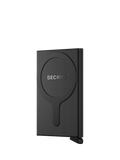 Secrid card protector for MagSafe black anodised aluminium, imported from the UK