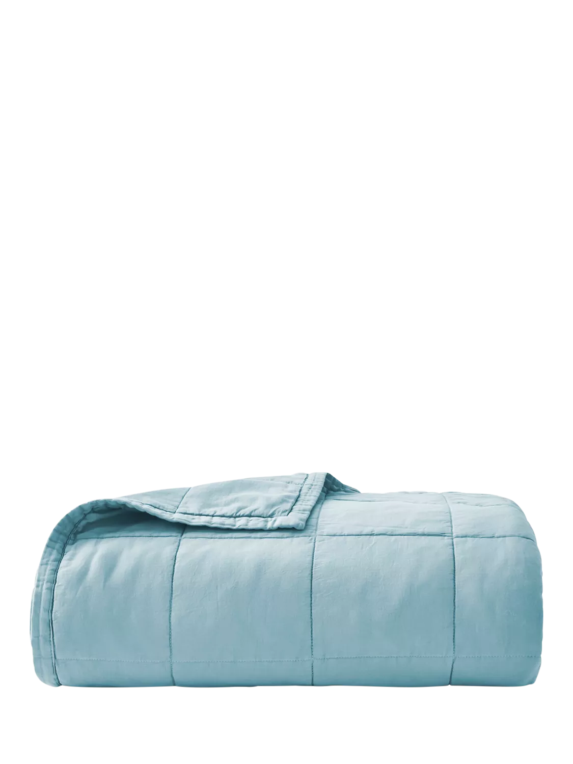 Christy laundered cotton quilted throw double size, UK version