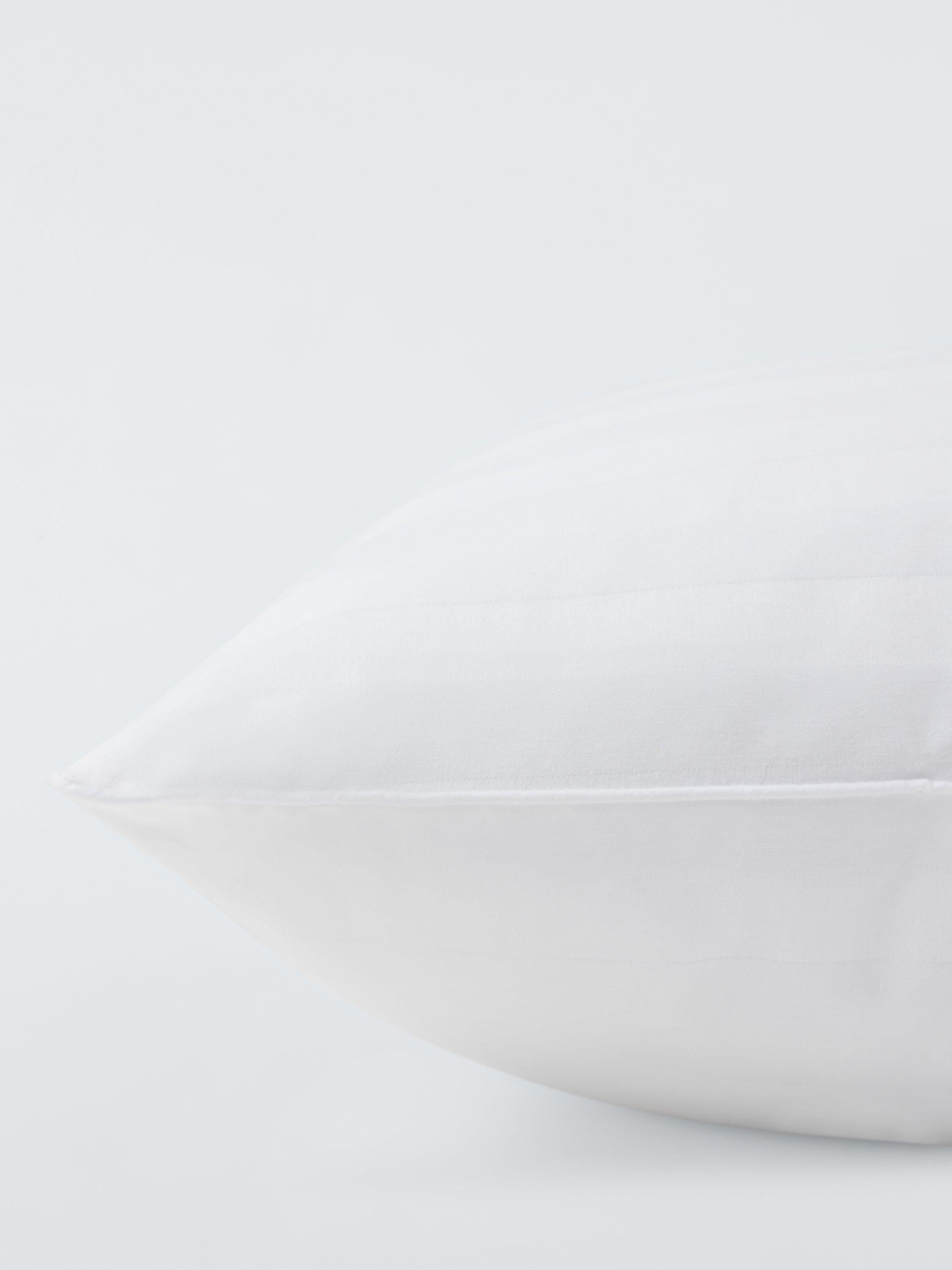 John Lewis woven stripe standard pillow pair medium (British brand)