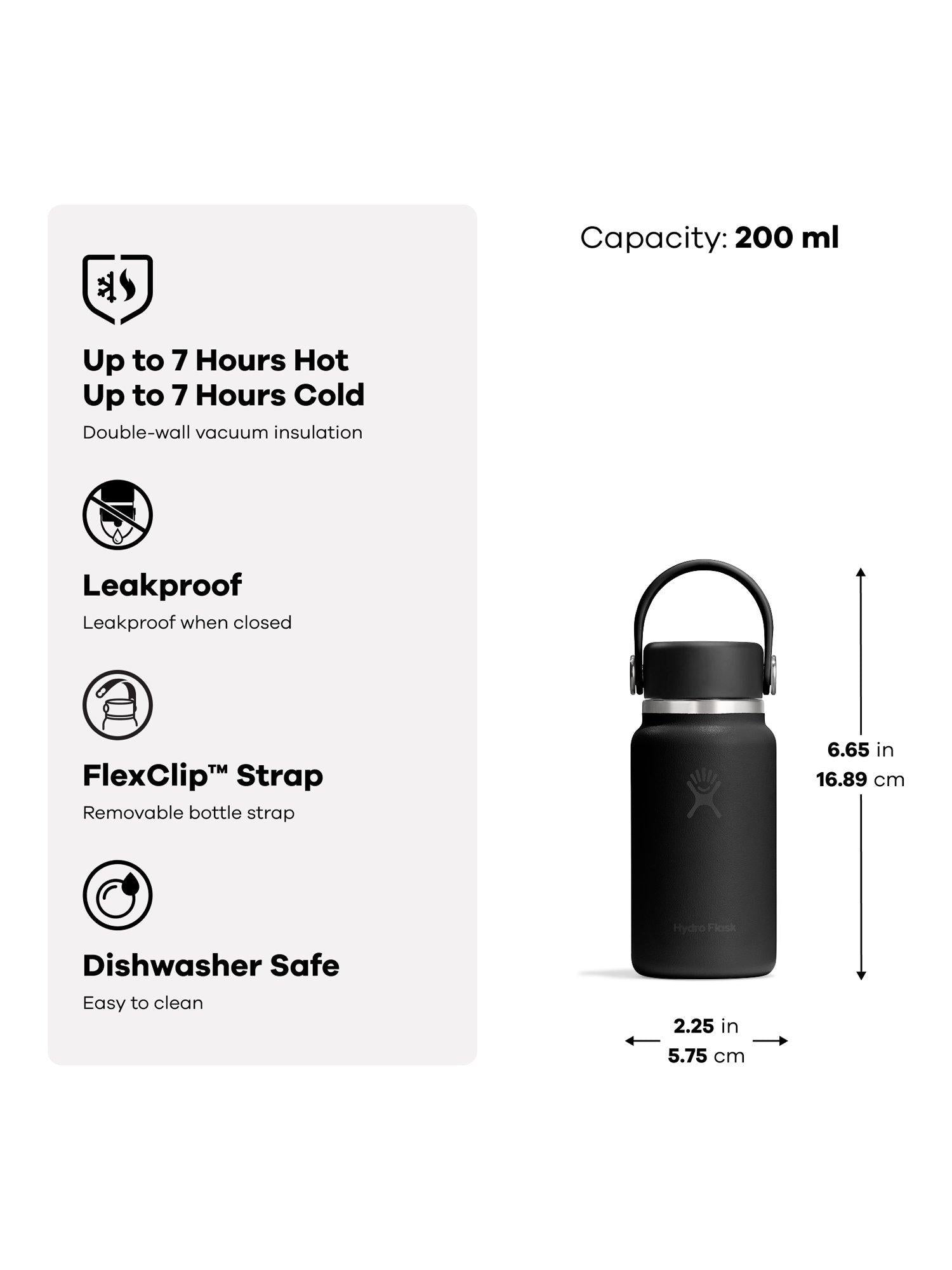 Hydro Flask insulated bottle Micro Hydro 200ml - British product