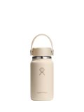 Micro Hydro Double Wall Vacuum Insulated Stainless Steel Drinks Bottle with Removable Strap, 200ml, Oat