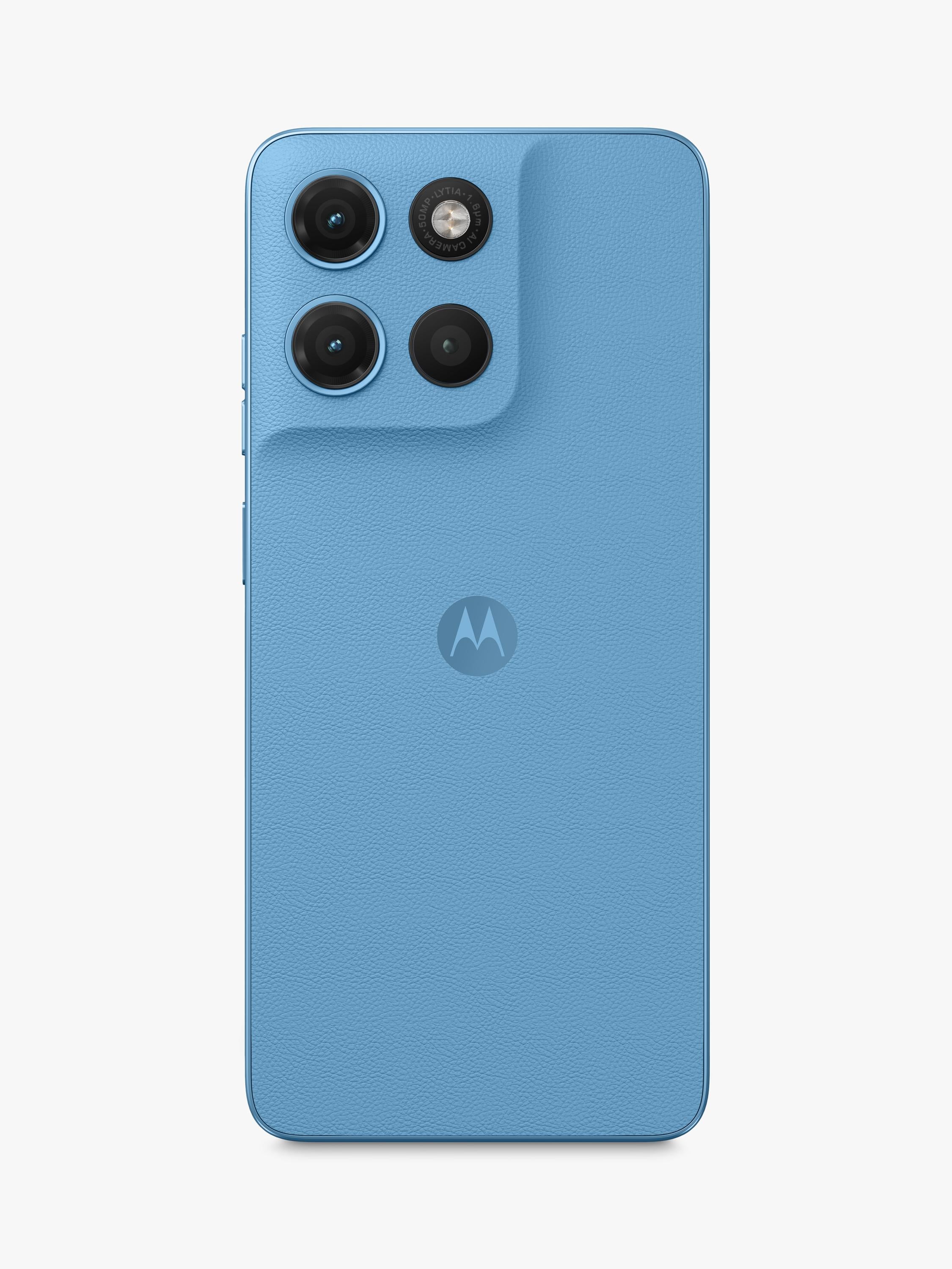 Motorola moto g17 Alaskan Blue 128GB 5G smartphone, UK version