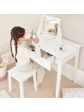 Great Little Trading Co dressing table mirror white, imported from the UK