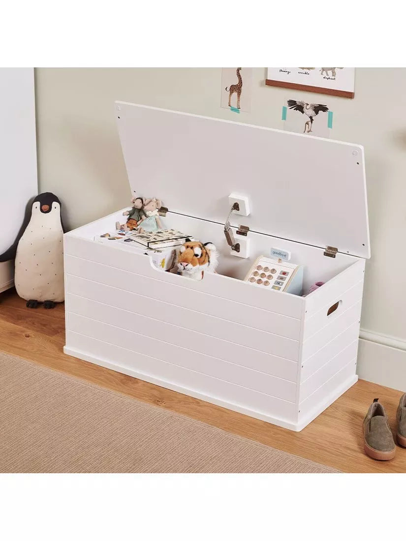 Great Little Trading Co classic toy box white (British brand)