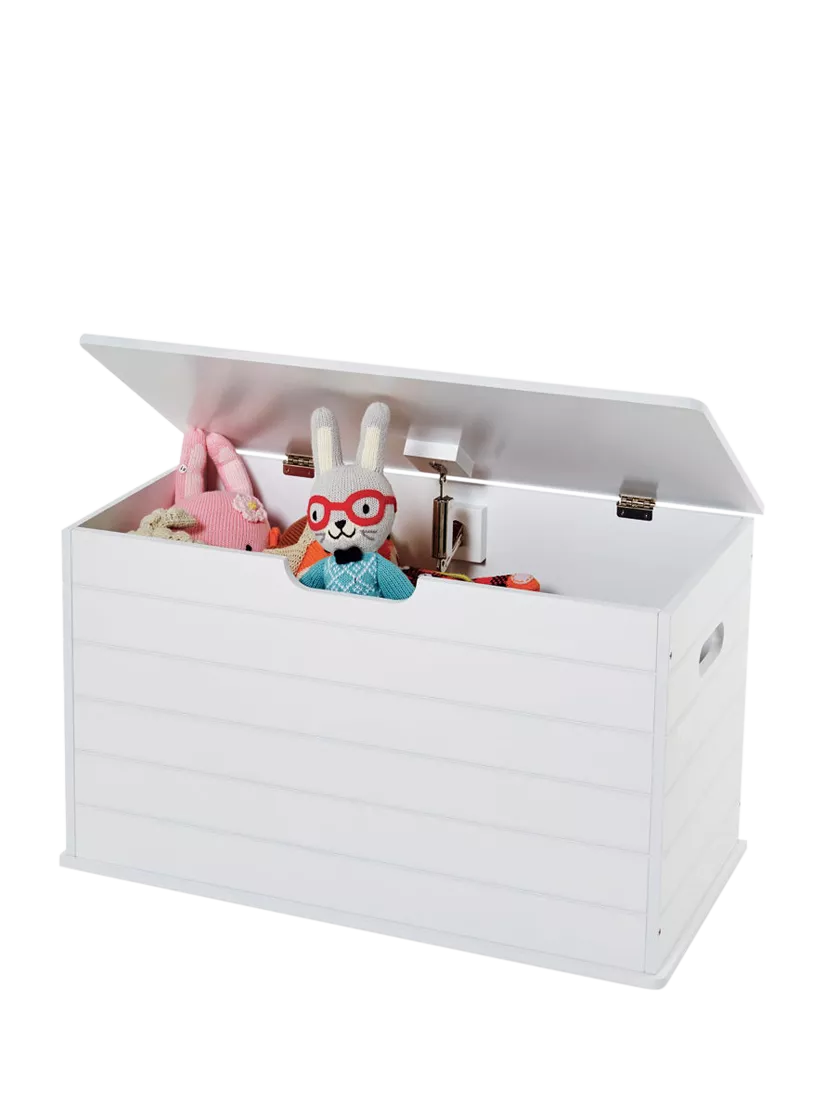 Great Little Trading Co small classic white toy box, UK version