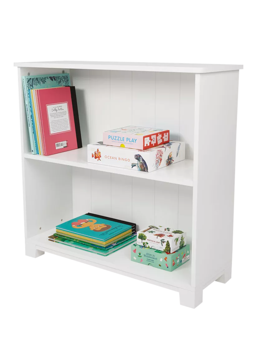 Great Little Trading Co Crompton low bookcase white - British product