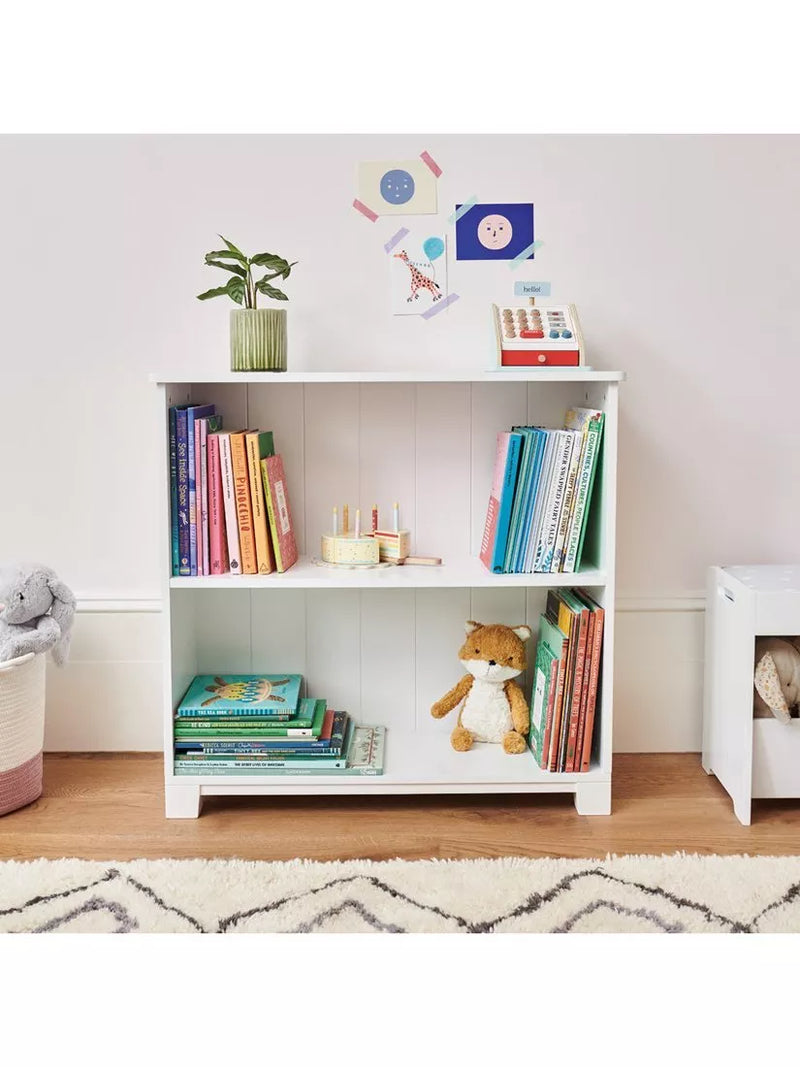 Great Little Trading Co Crompton low bookcase white - British product